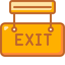 external exit-museum-dreamcreateicons-outline-color-dreamcreateicons-2 icon