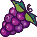 external grape-autumn-season-dreamcreateicons-outline-color-dreamcreateicons icon