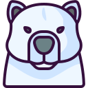 external polar-bear-winter-dreamcreateicons-outline-color-dreamcreateicons icon