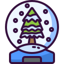 external snow-globe-winter-dreamcreateicons-outline-color-dreamcreateicons icon