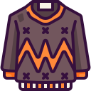 external sweater-autumn-season-dreamcreateicons-outline-color-dreamcreateicons icon