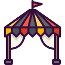 external tent-oktoberfest-dreamcreateicons-outline-color-dreamcreateicons icon