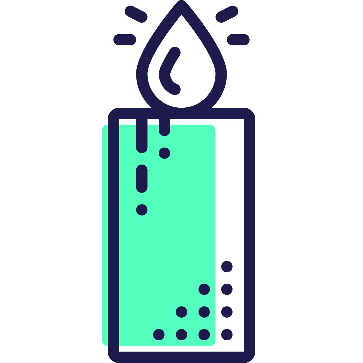 圣诞蜡烛 icon
