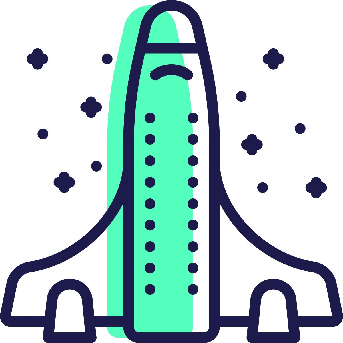 spaceship icon
