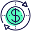 external dollar-finances-and-shopping-dreamstale-green-shadow-dreamstale icon