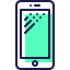 external mobile-phone-communication-dreamstale-green-shadow-dreamstale icon