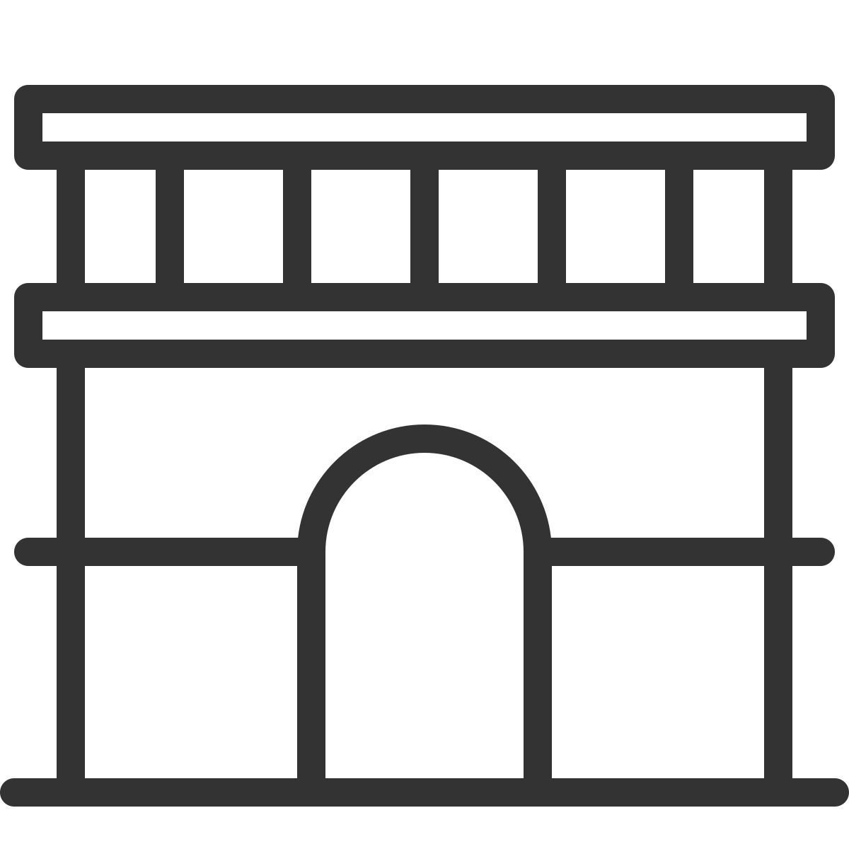 arc de triomphe icon