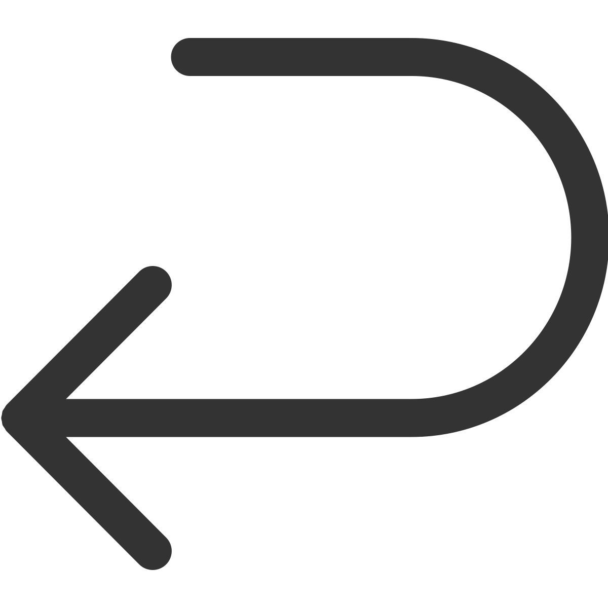 atrás a la izquierda icon