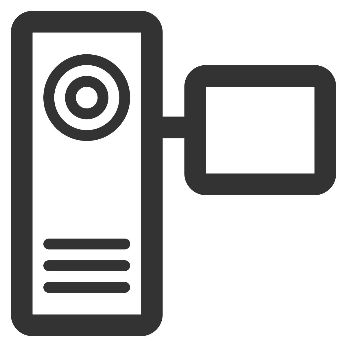 videocamera icon