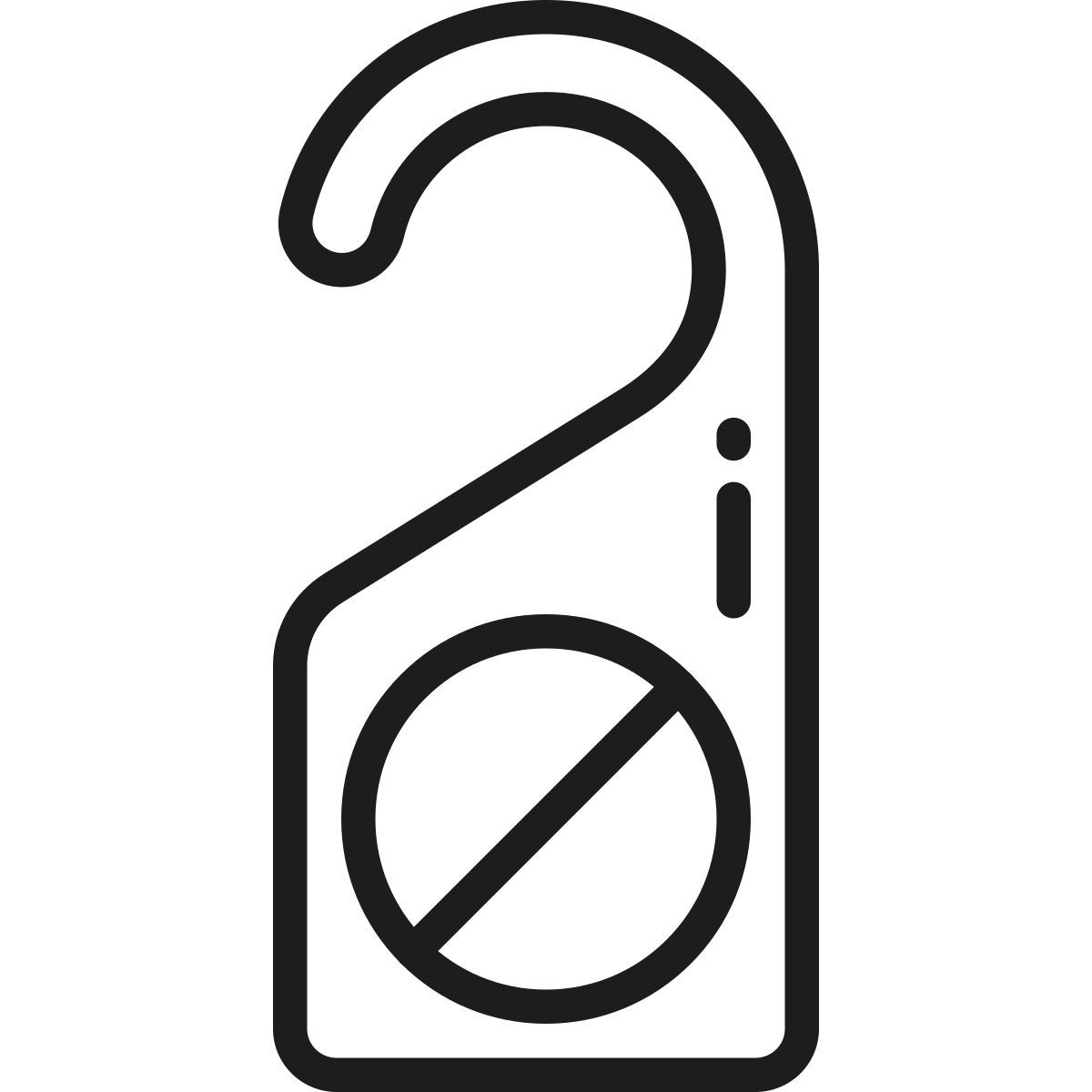 door hanger icon
