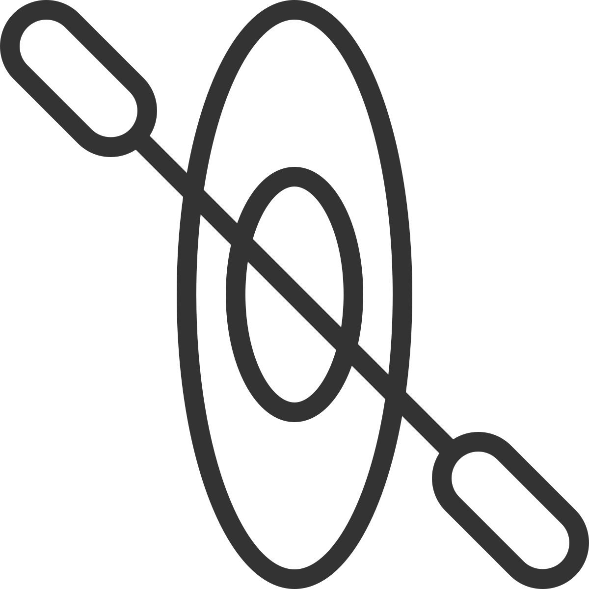 kanu slalom icon