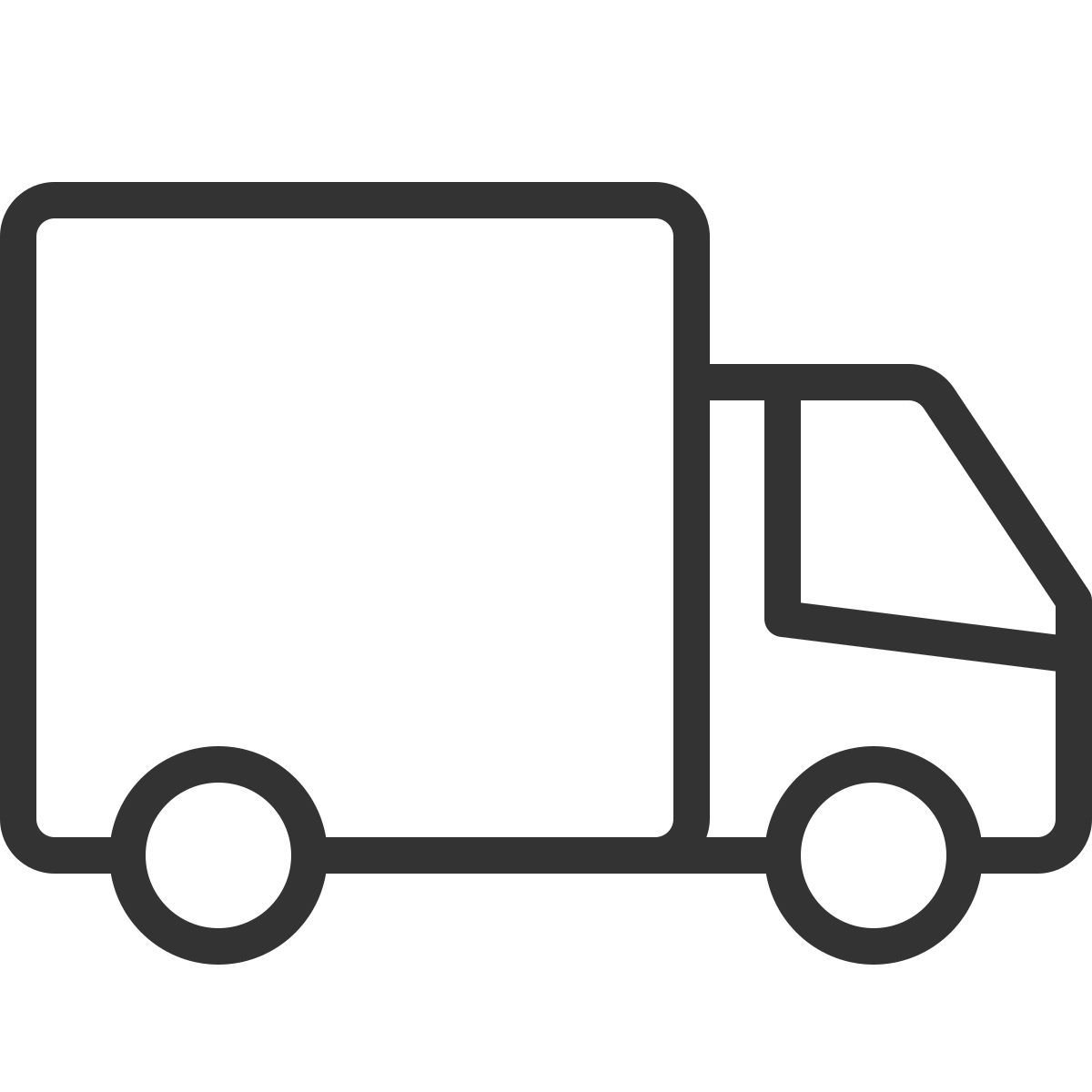 cargo truck icon