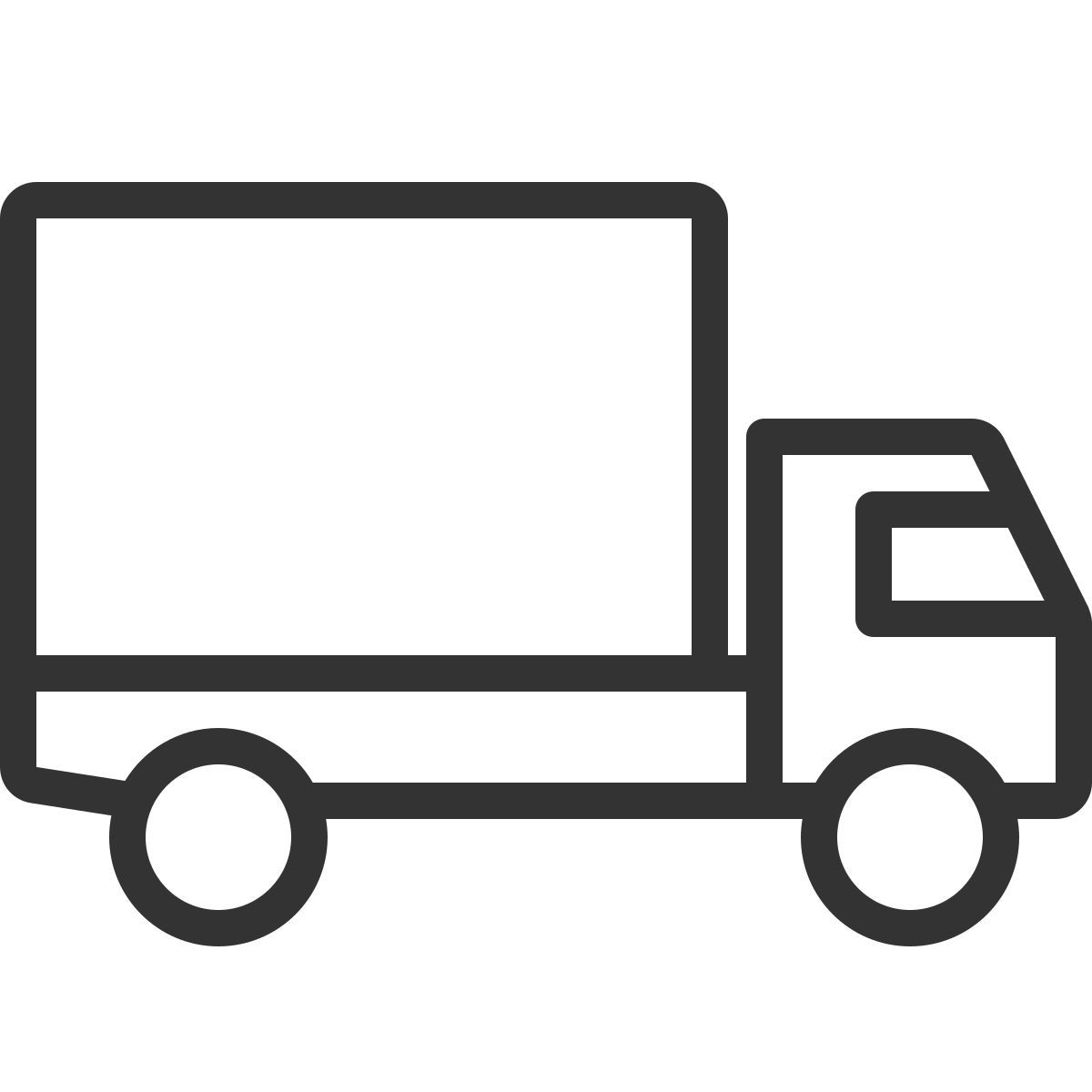 cargo truck icon
