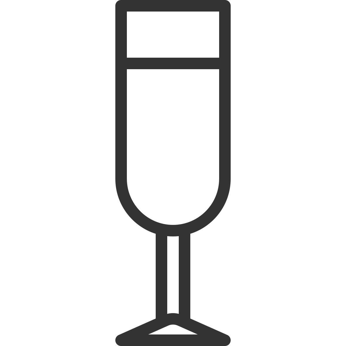champagne glass icon