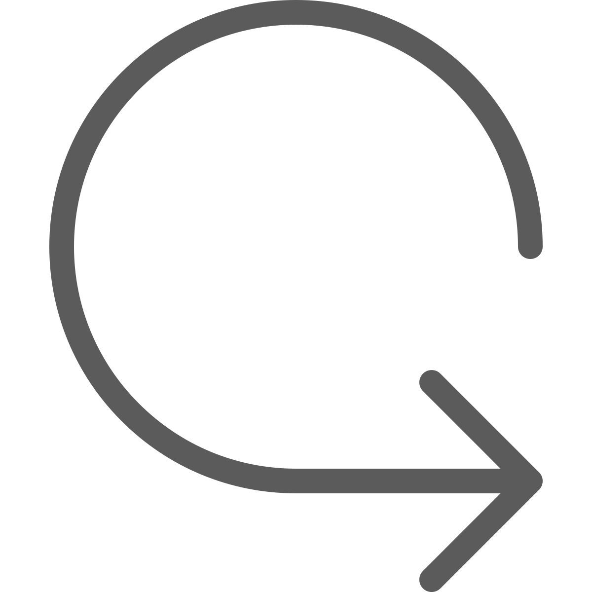 freccia circolare icon