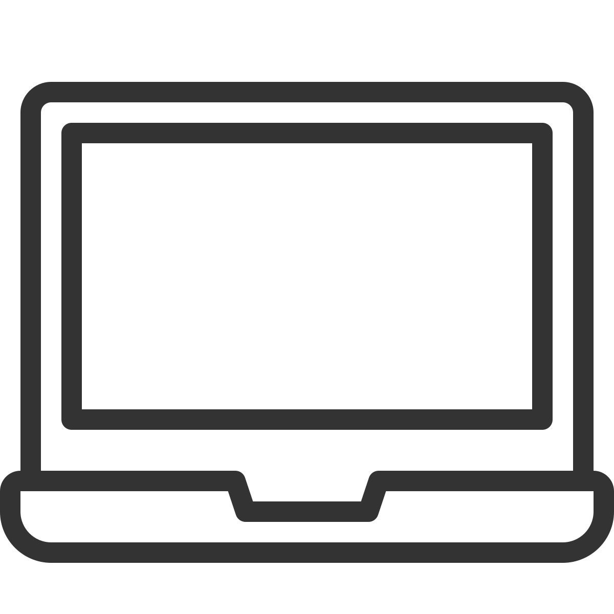 schermo del computer icon