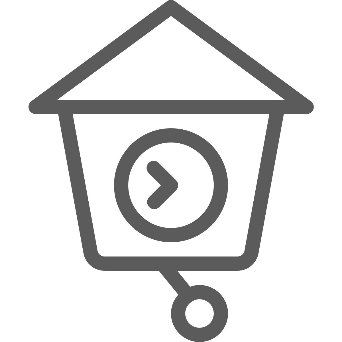 cuckoo clock icon