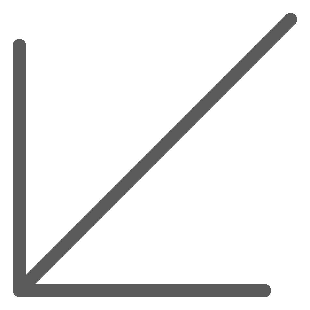 diagonal arrow icon