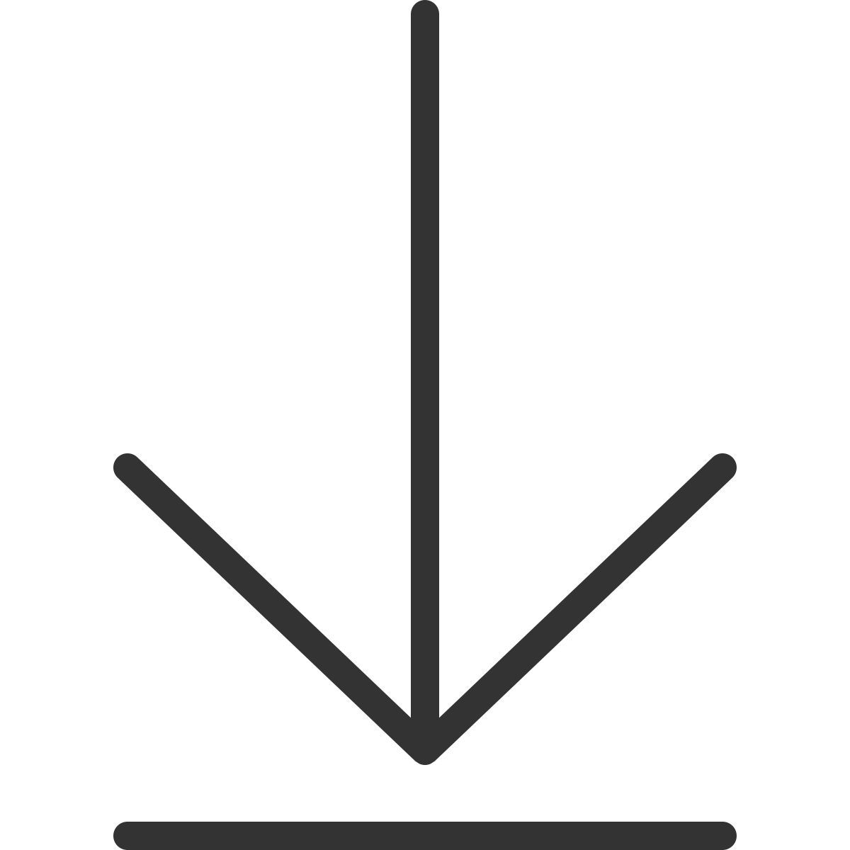 seta para baixo icon
