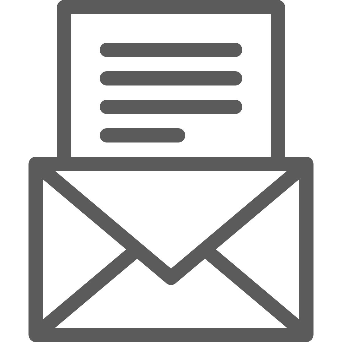 e mail icon
