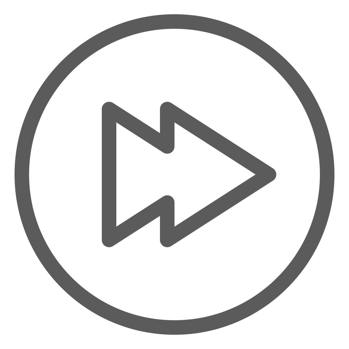 빨리 감기 icon