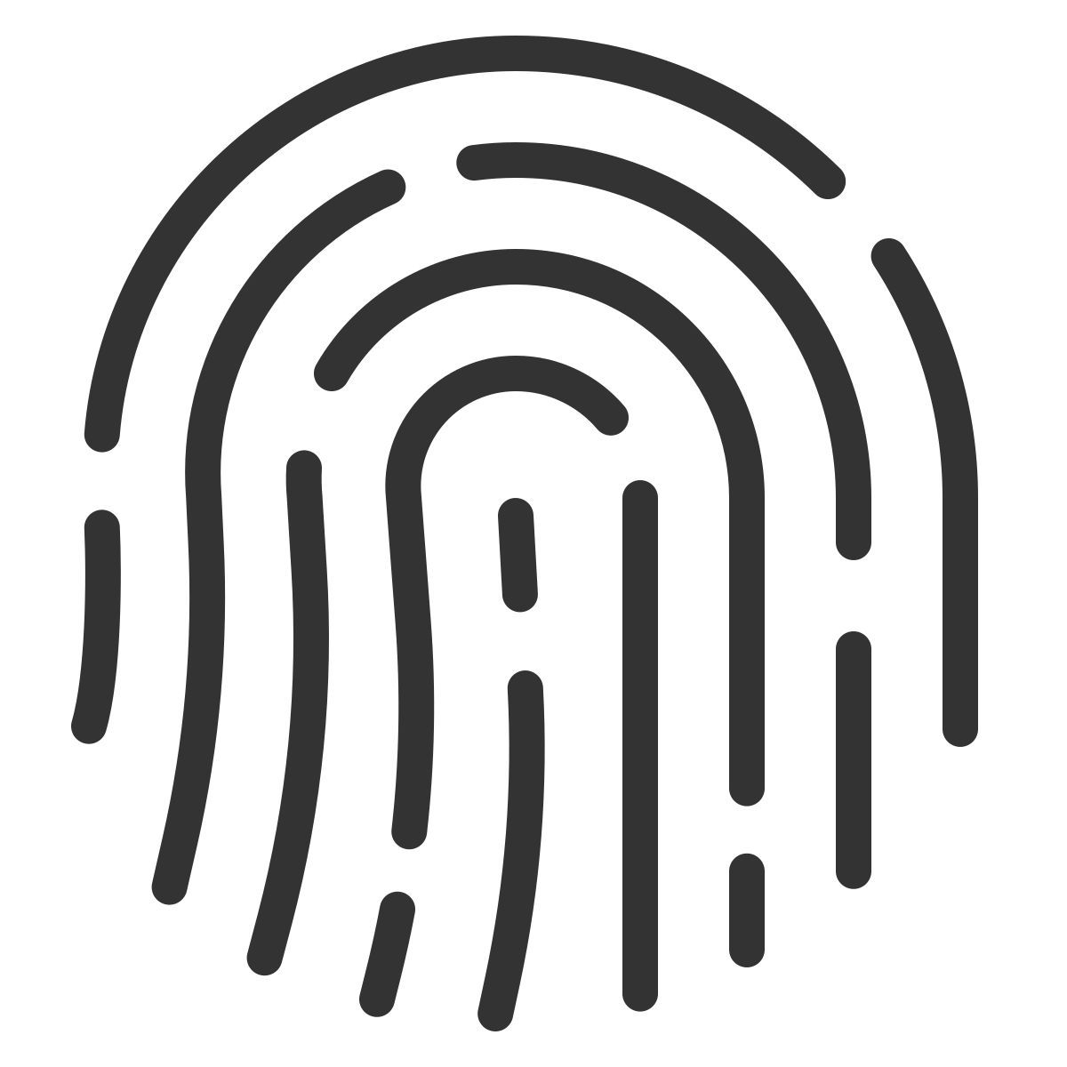 指纹 icon