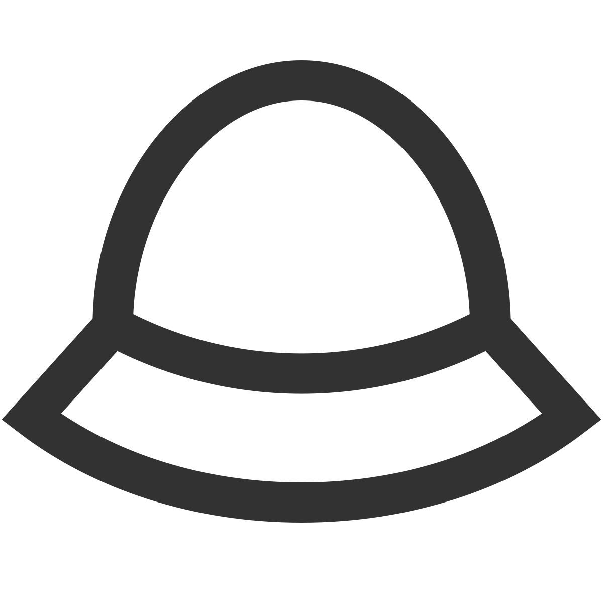 fishing hat icon