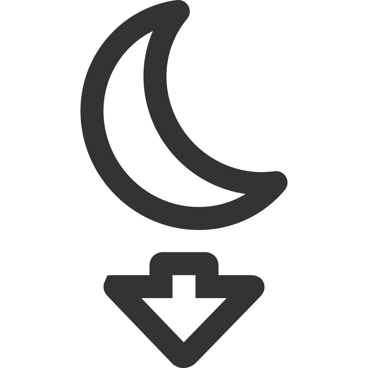icon meia lua
