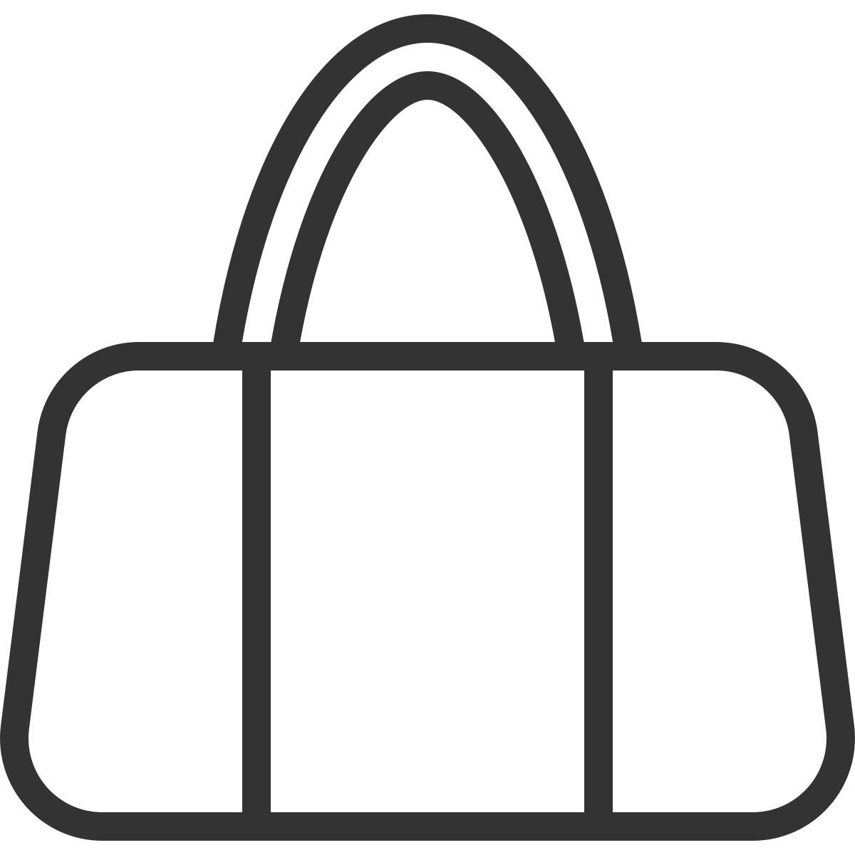 tasche rückansicht icon