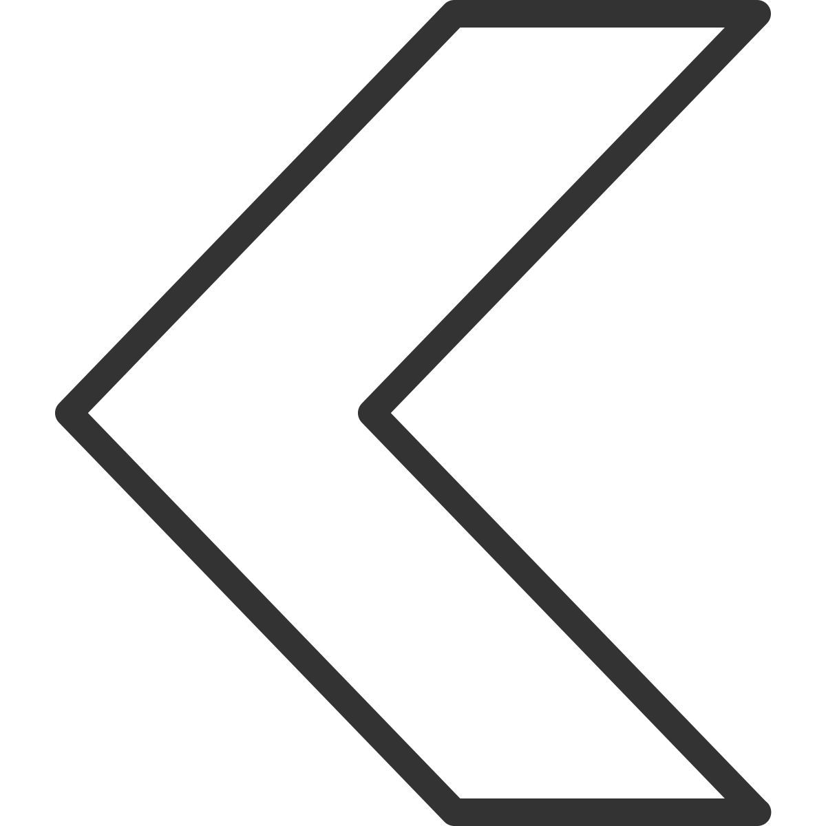 left arrow icon