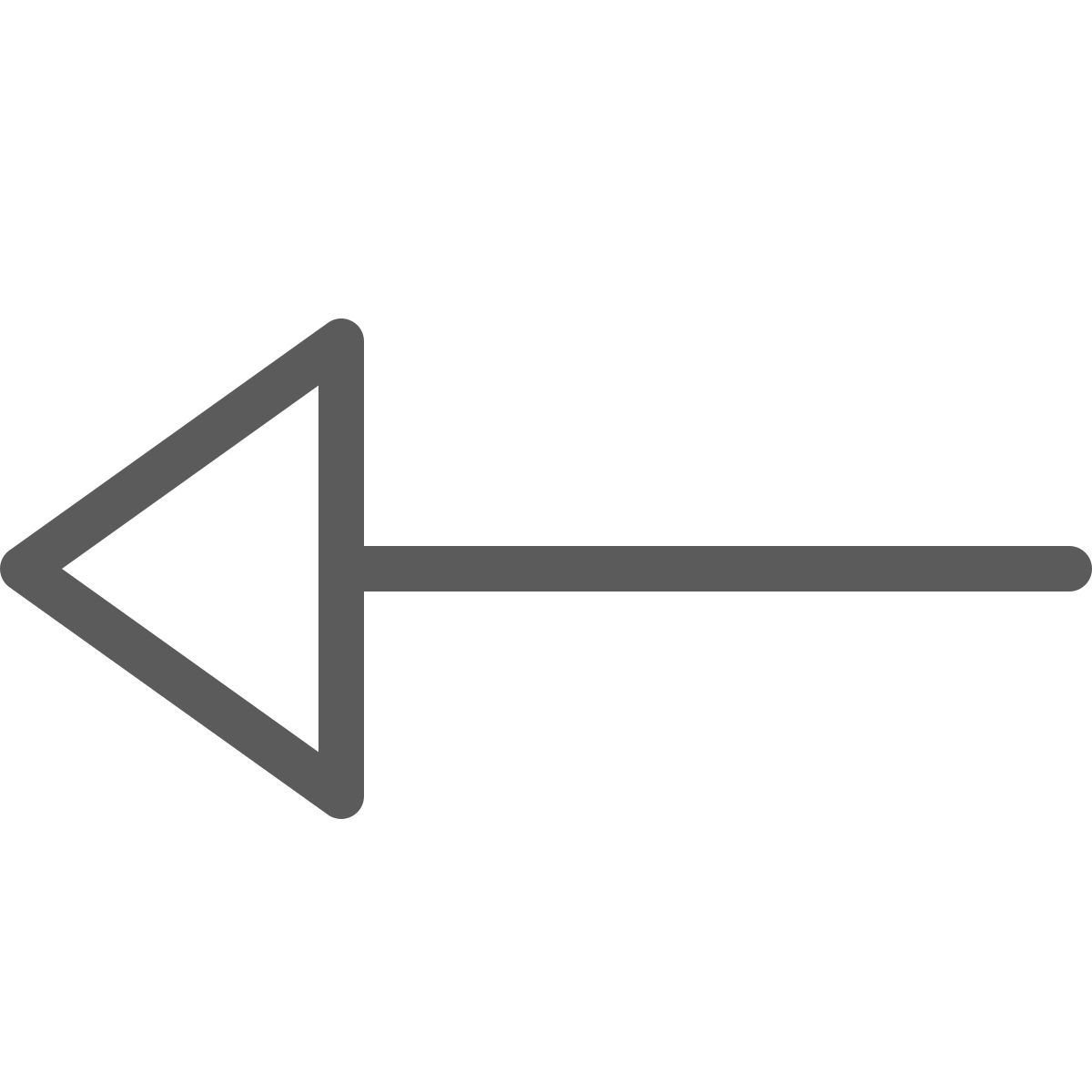 стрелка влево icon
