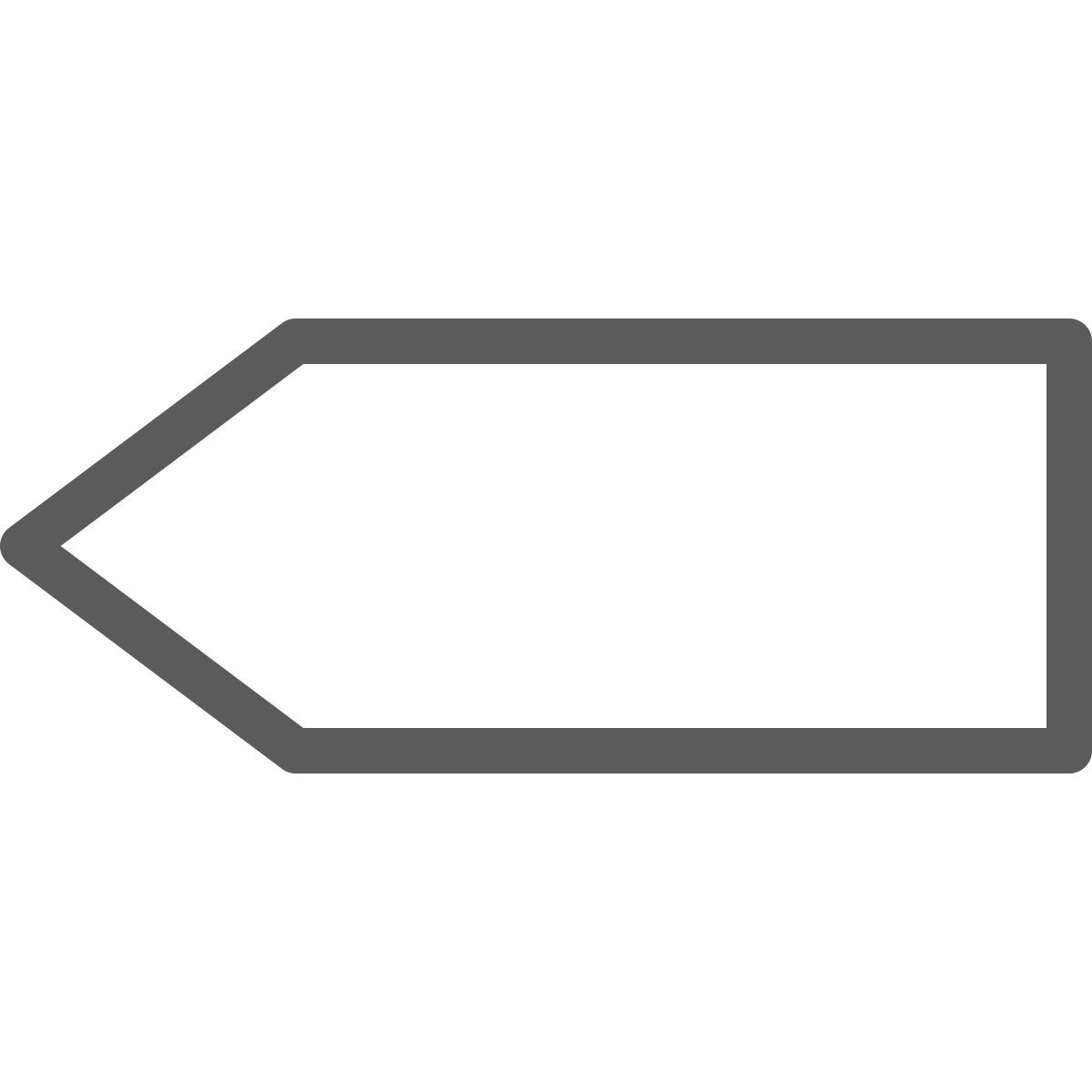 left arrow icon