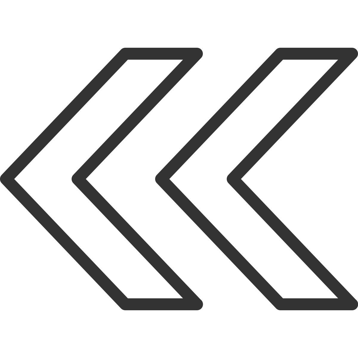 seta esquerda icon