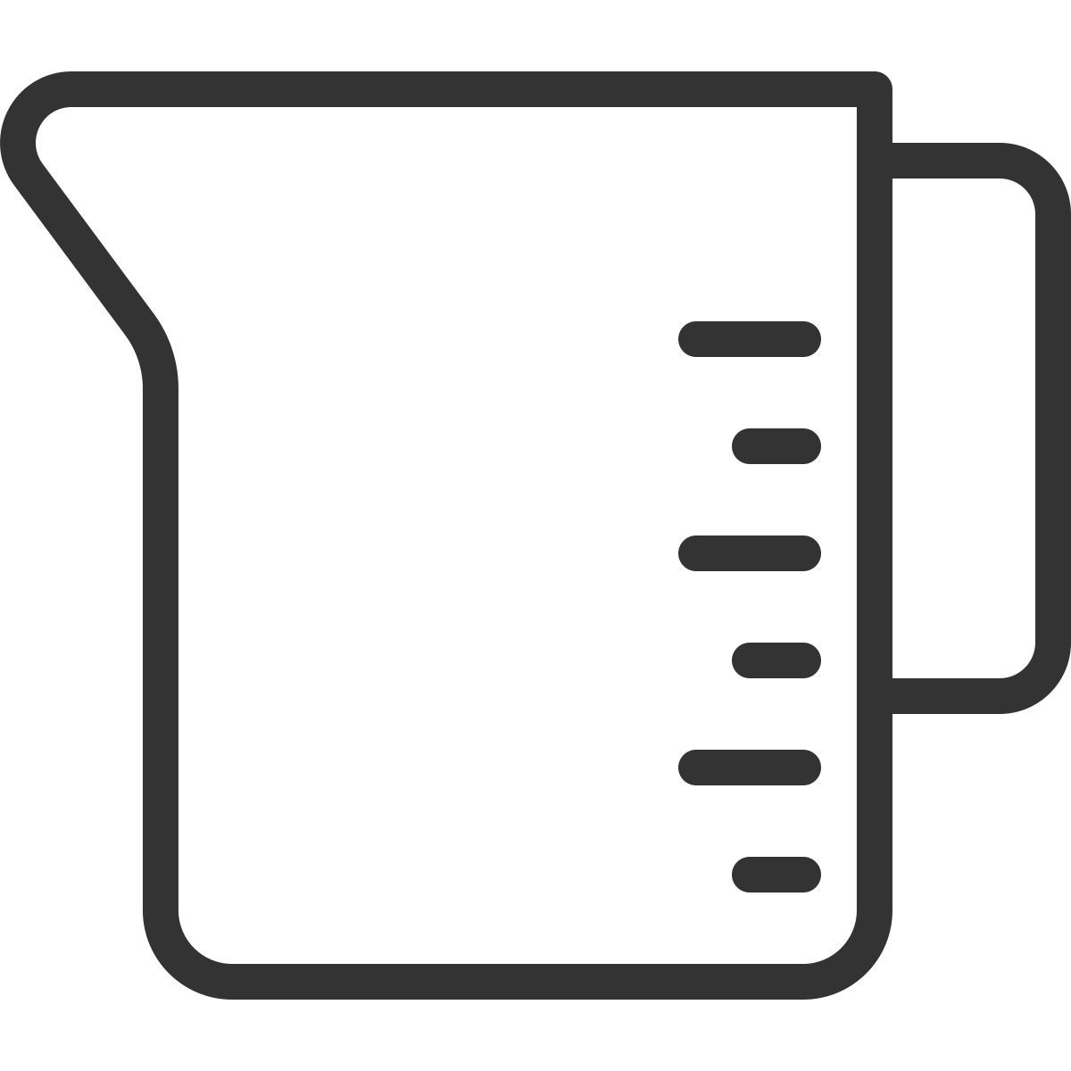 measuring cup icon