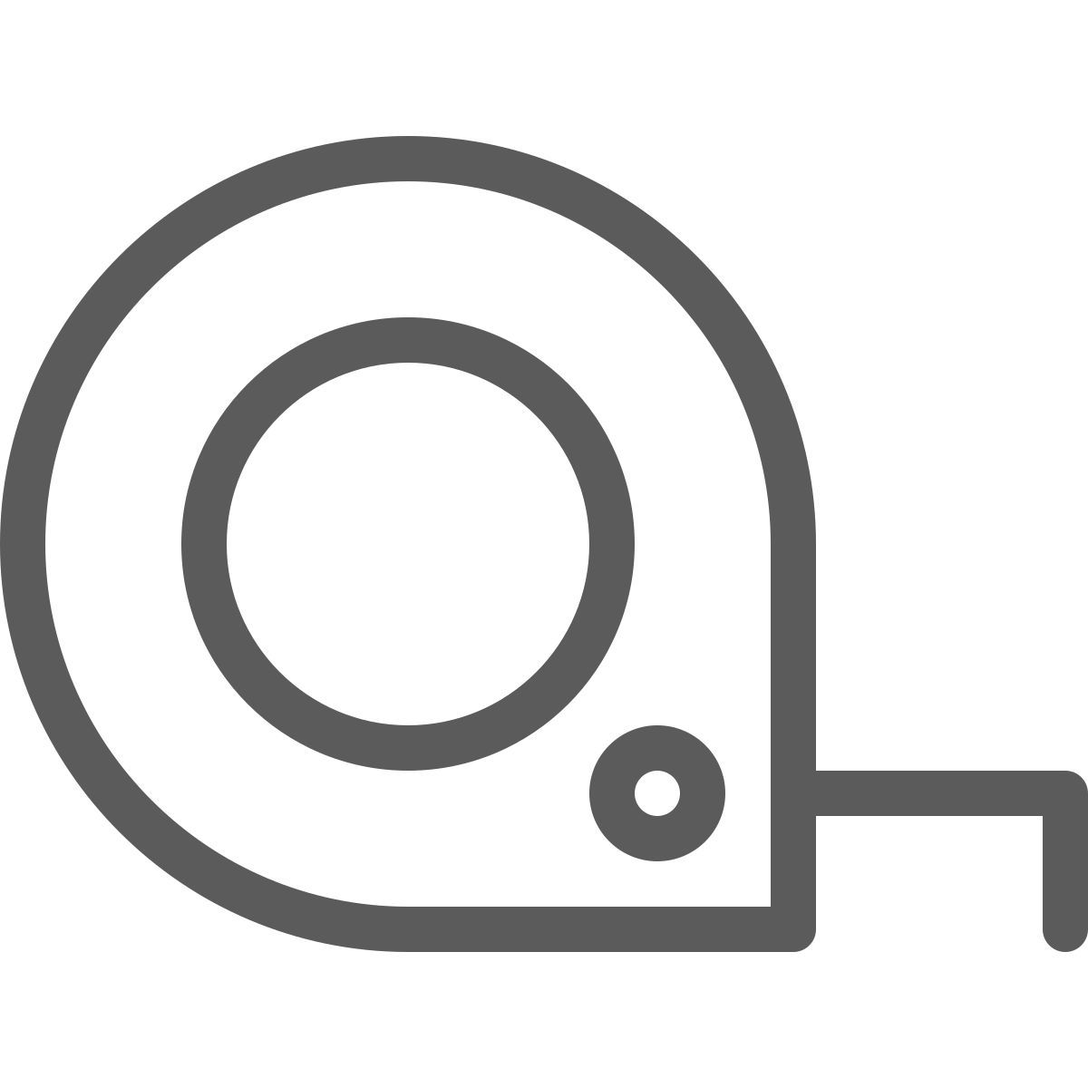 measuring tape icon