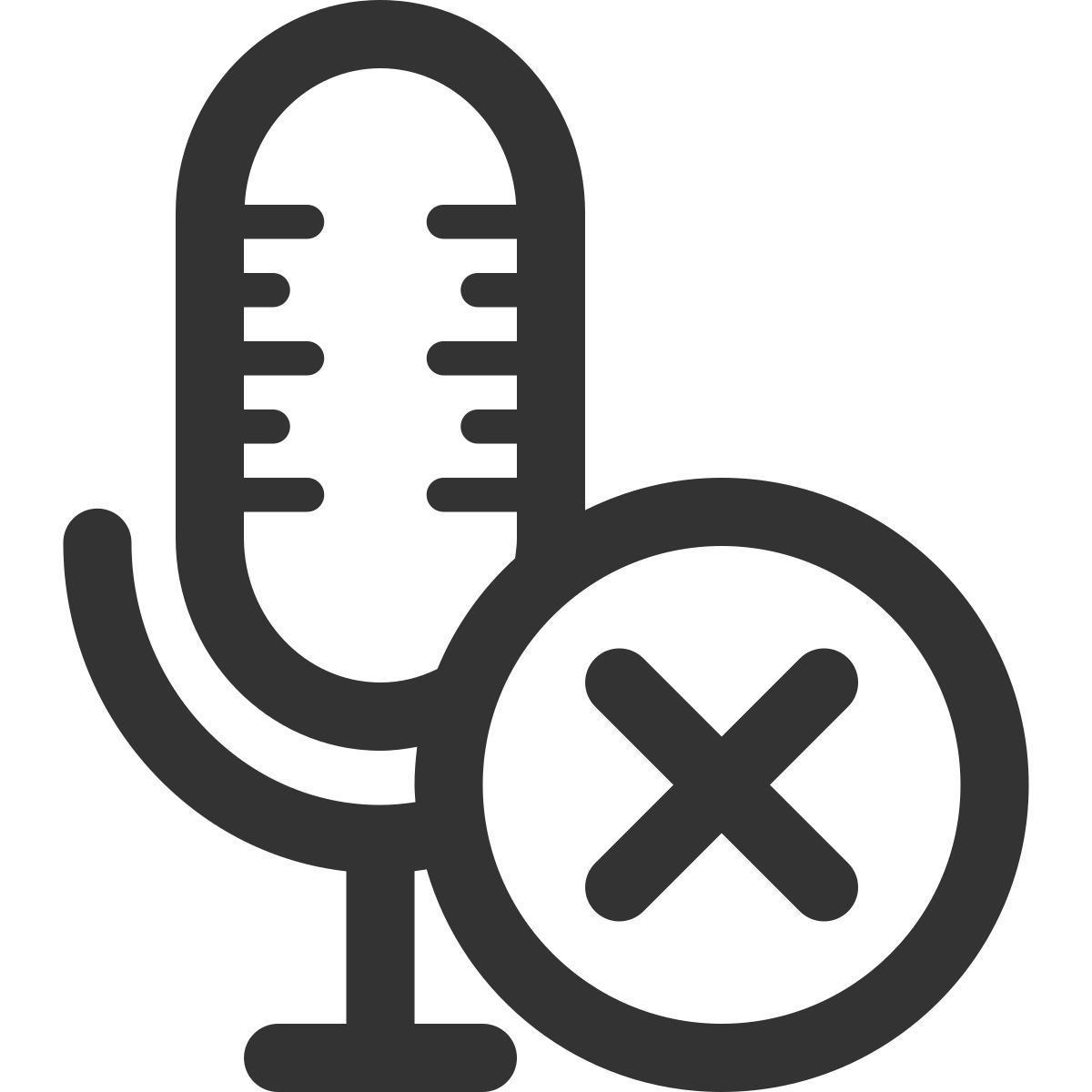 마이크로폰 icon