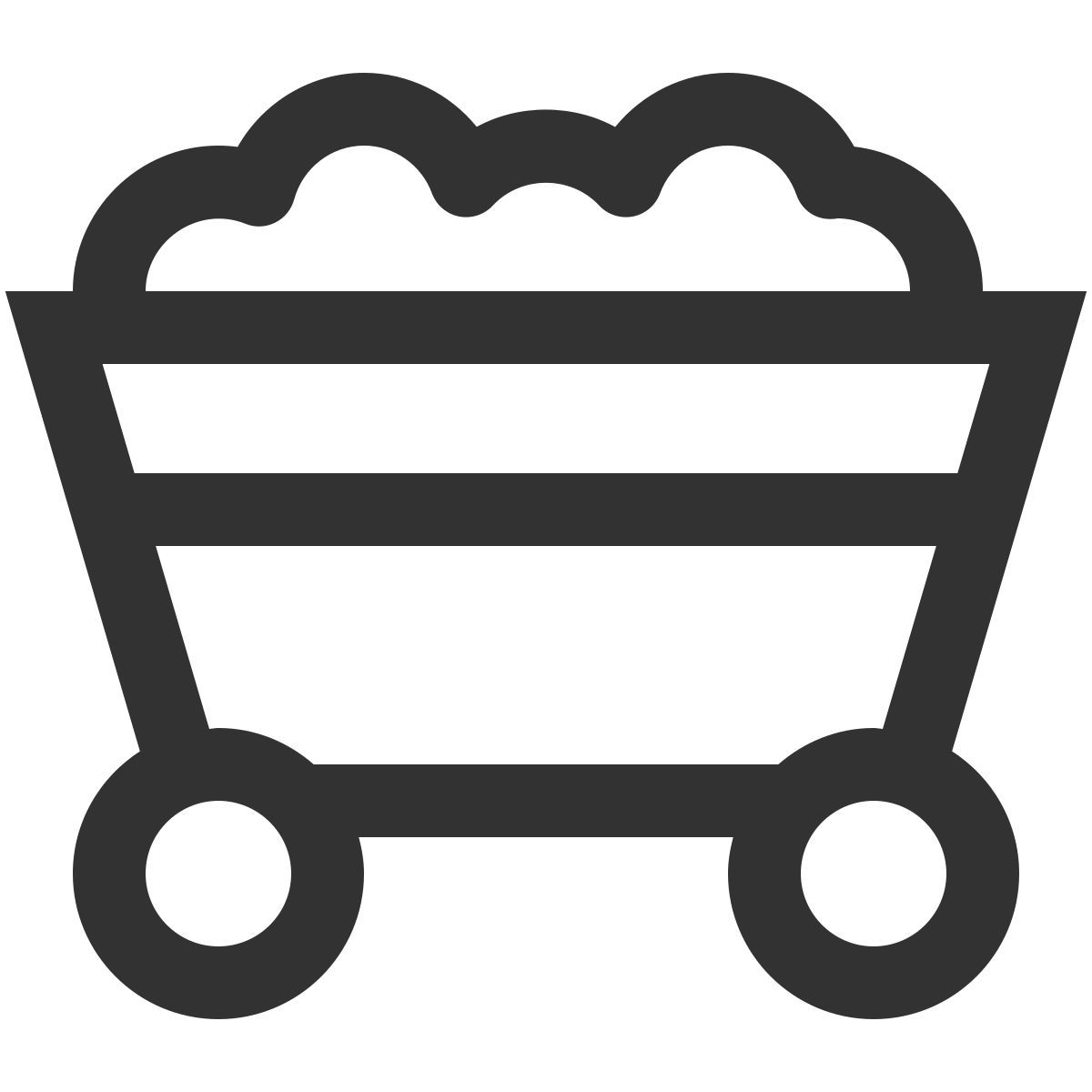 carrello da miniera icon