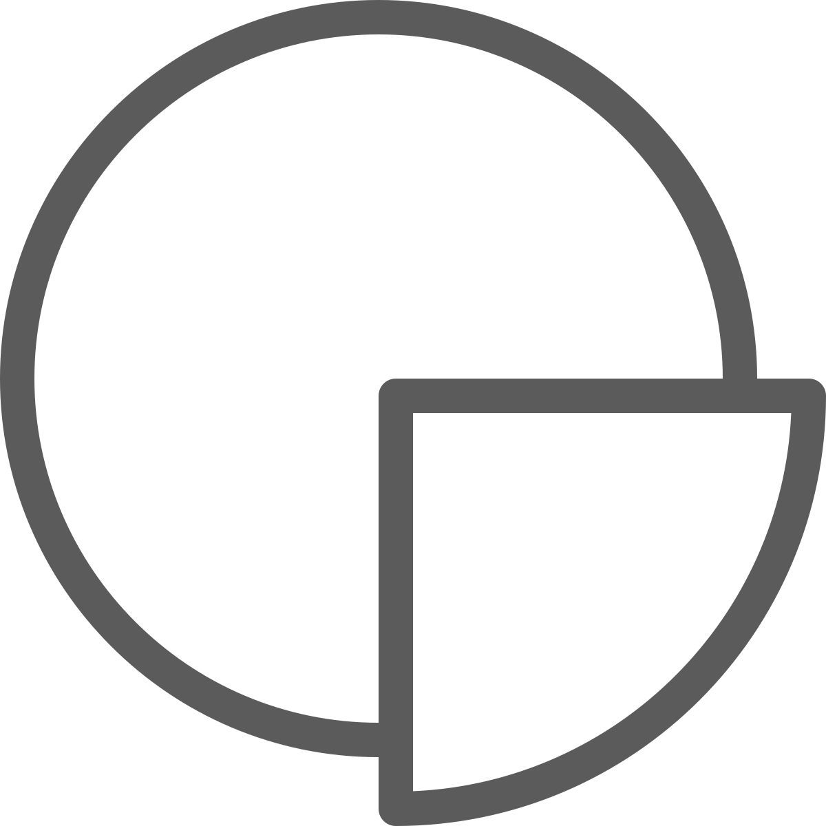 круговая диаграмма icon