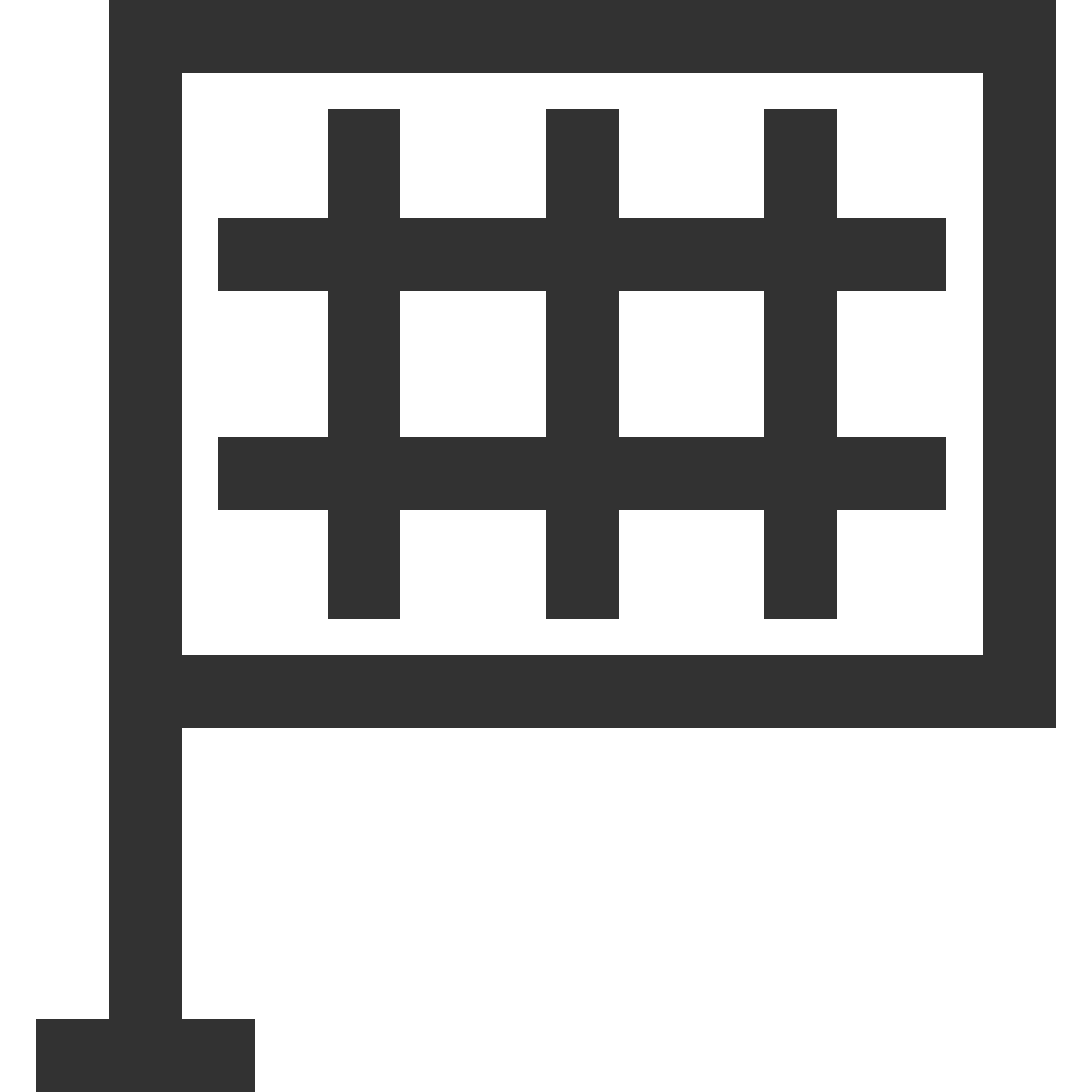 прямоугольный флаг icon