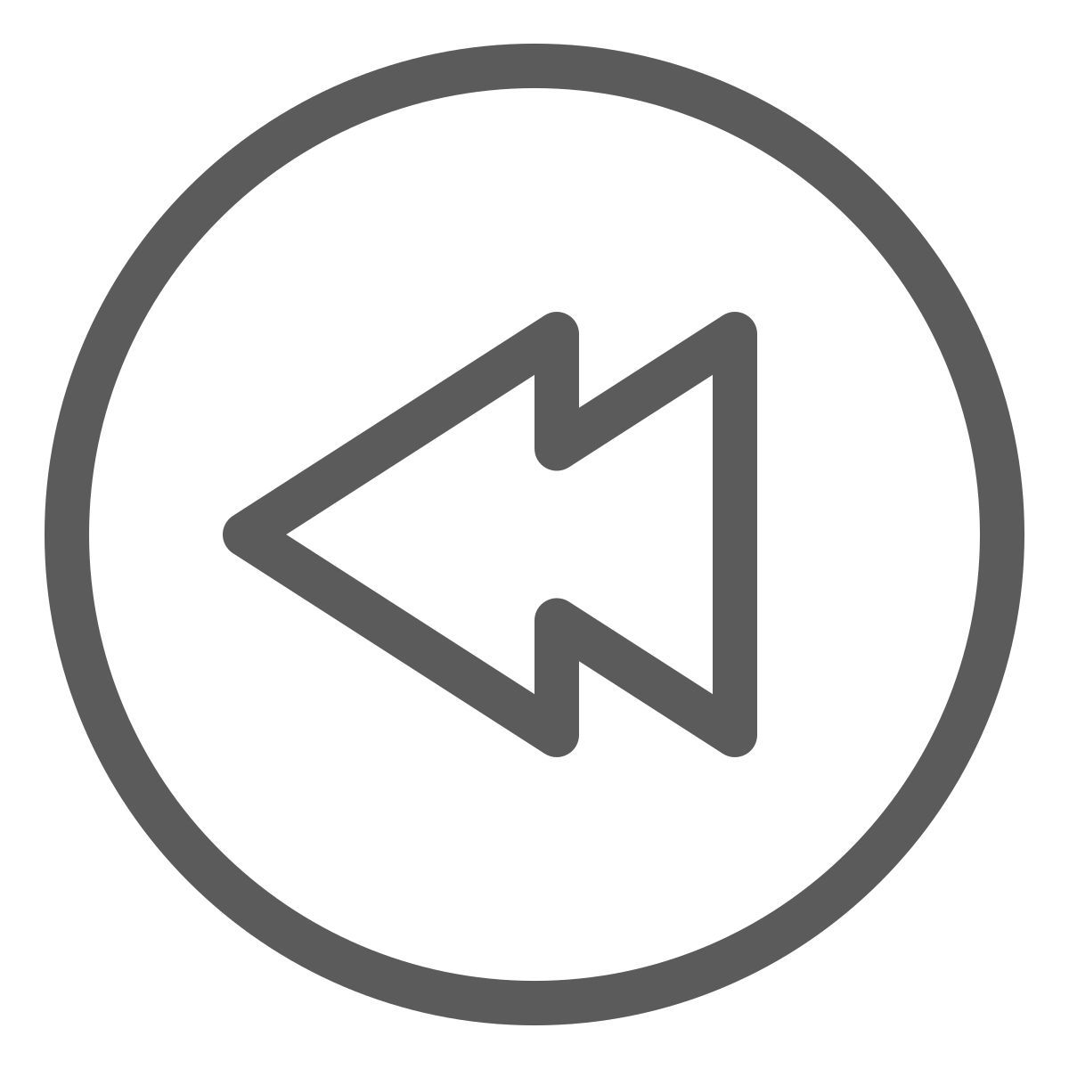 zurückspulen icon