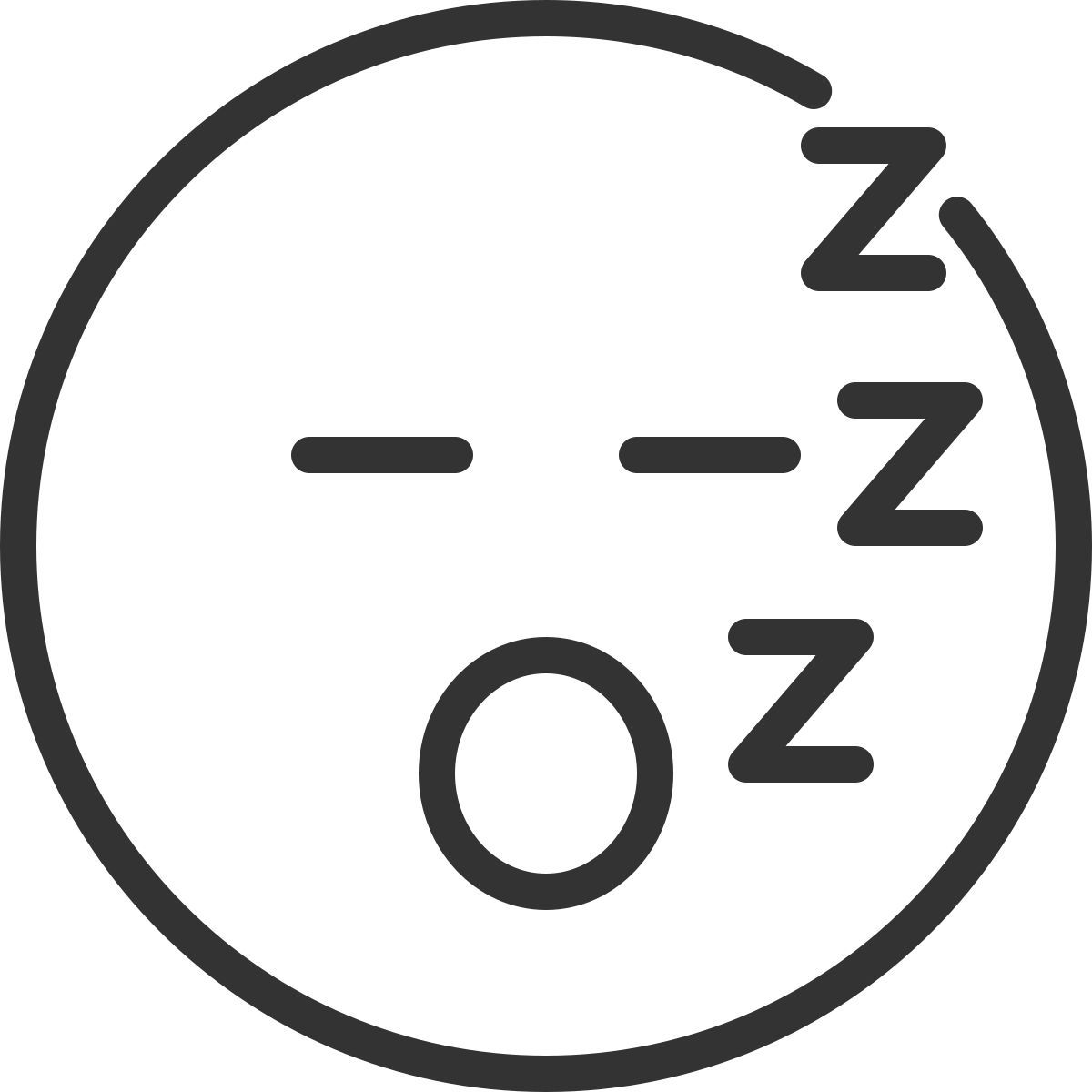 sleeping icon