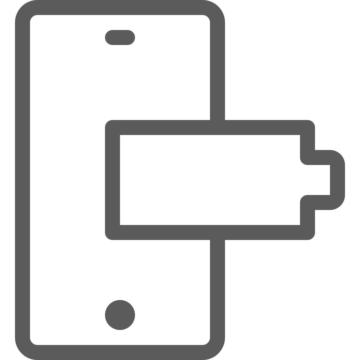 스마트 폰 icon