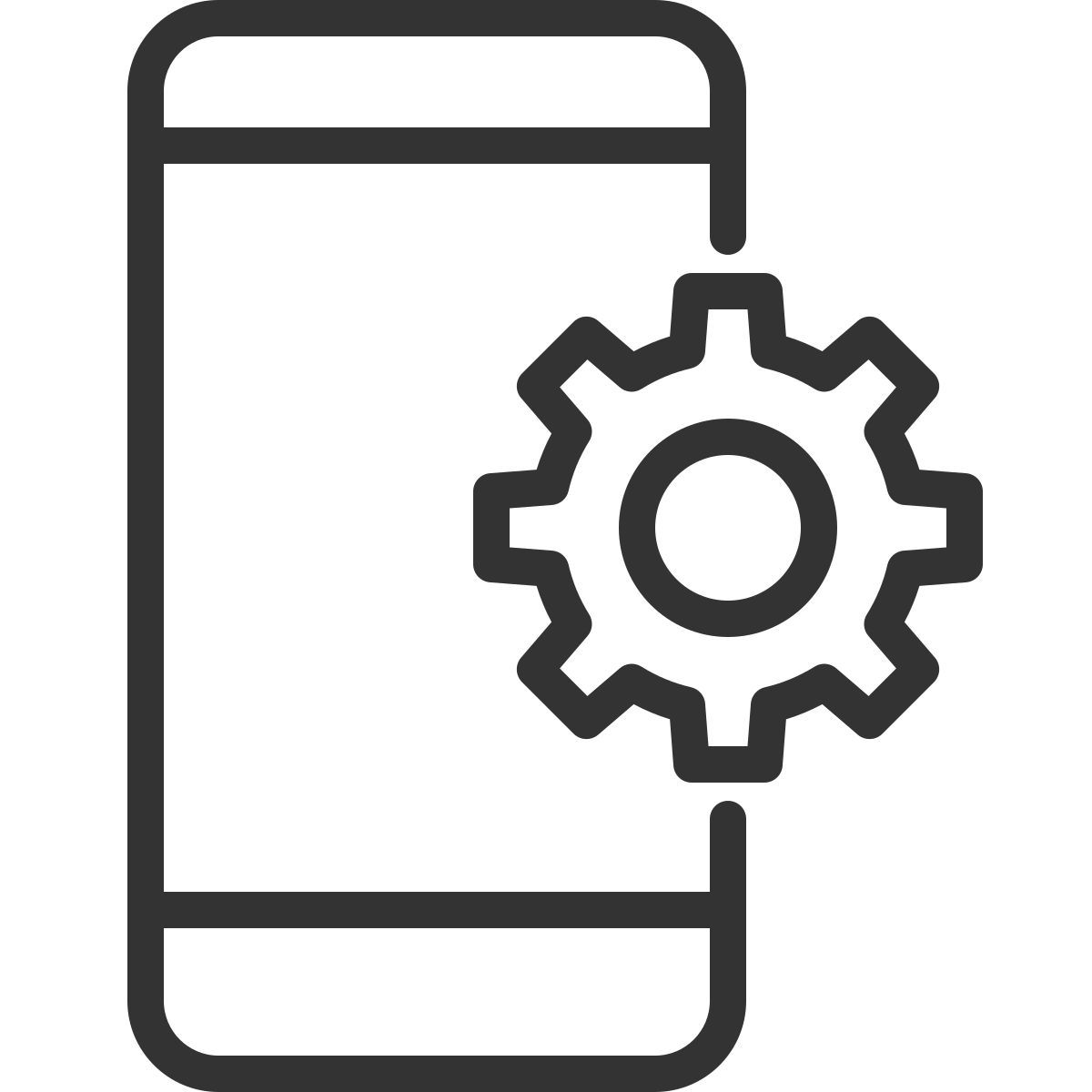 스마트 폰 icon