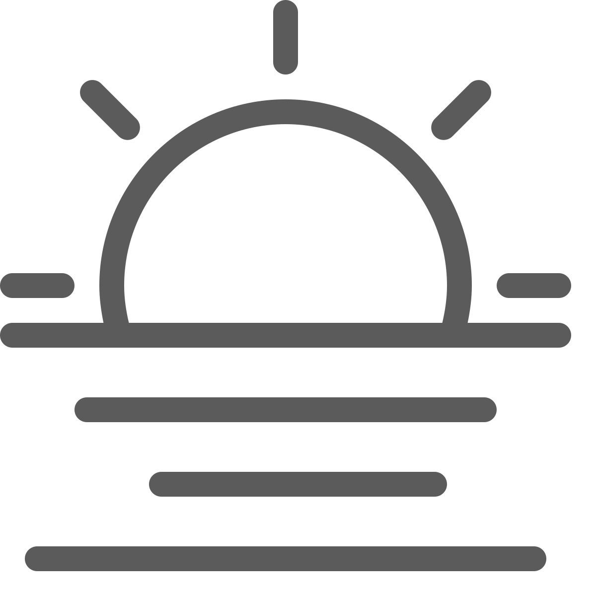 pôr do sol icon