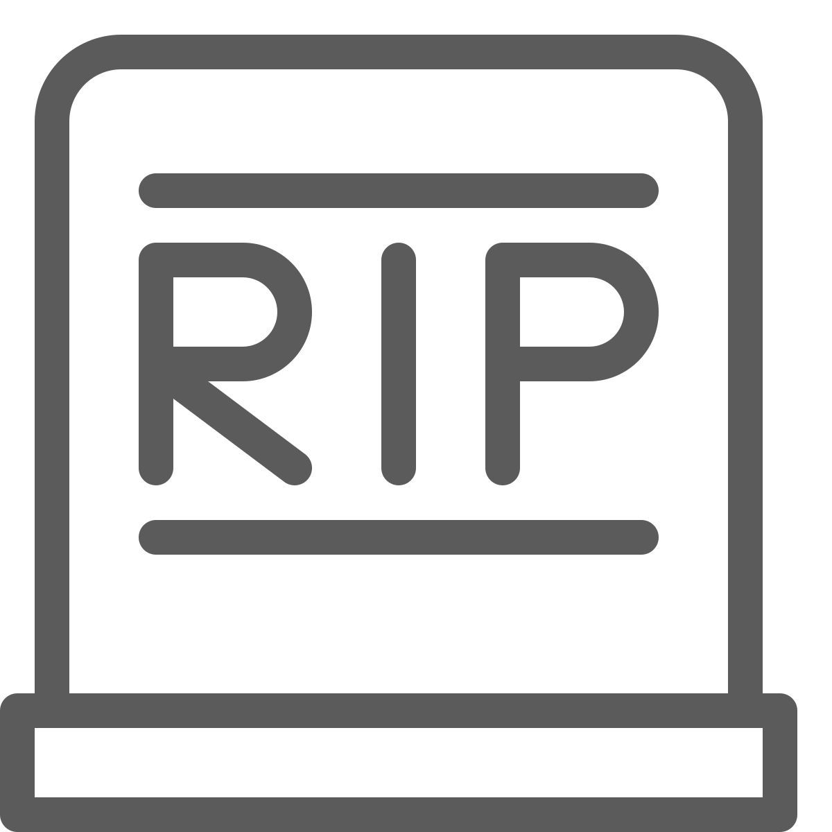 tombstone icon