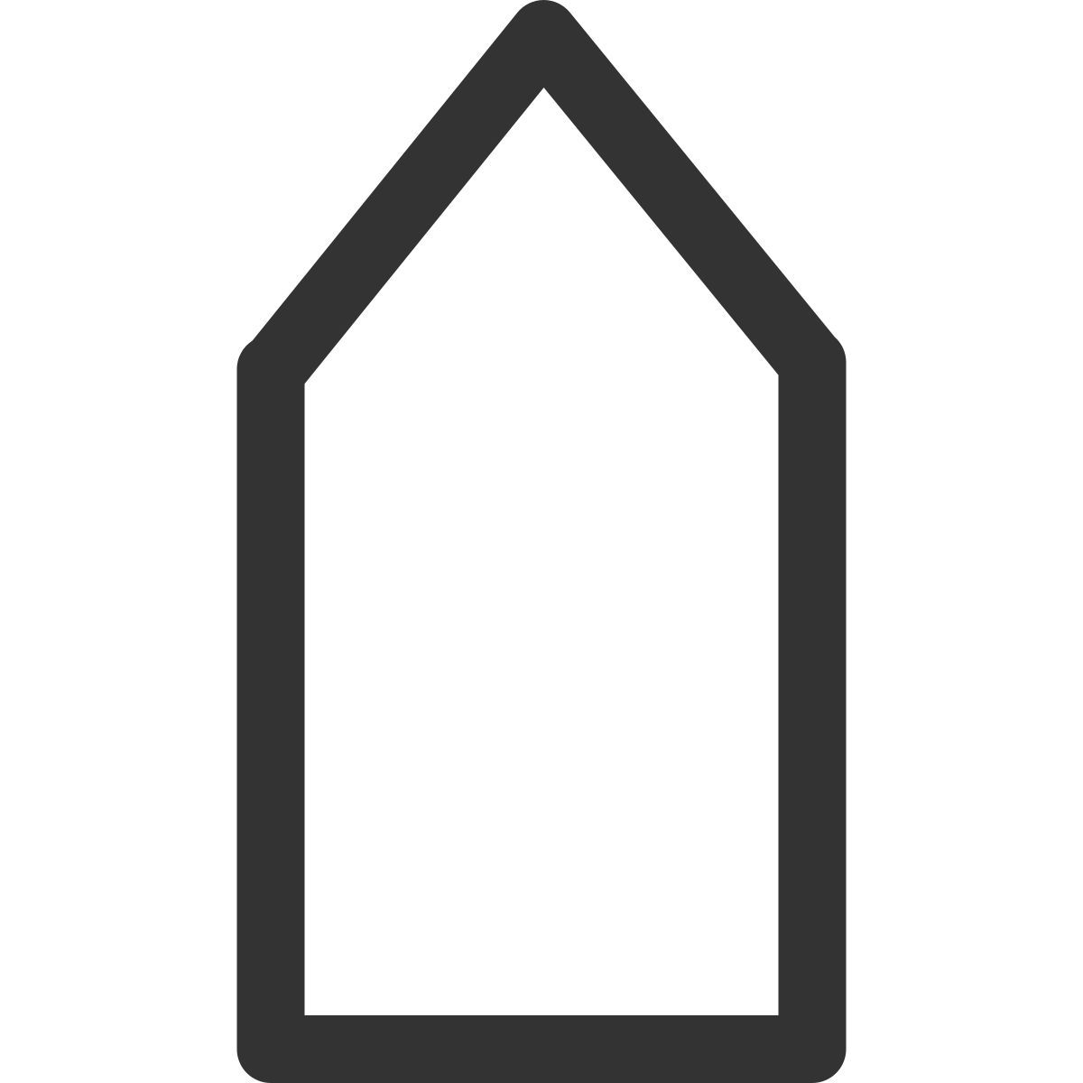 en haut icon