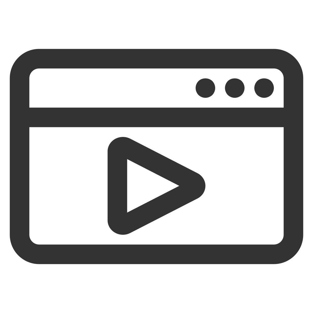 lettore video icon