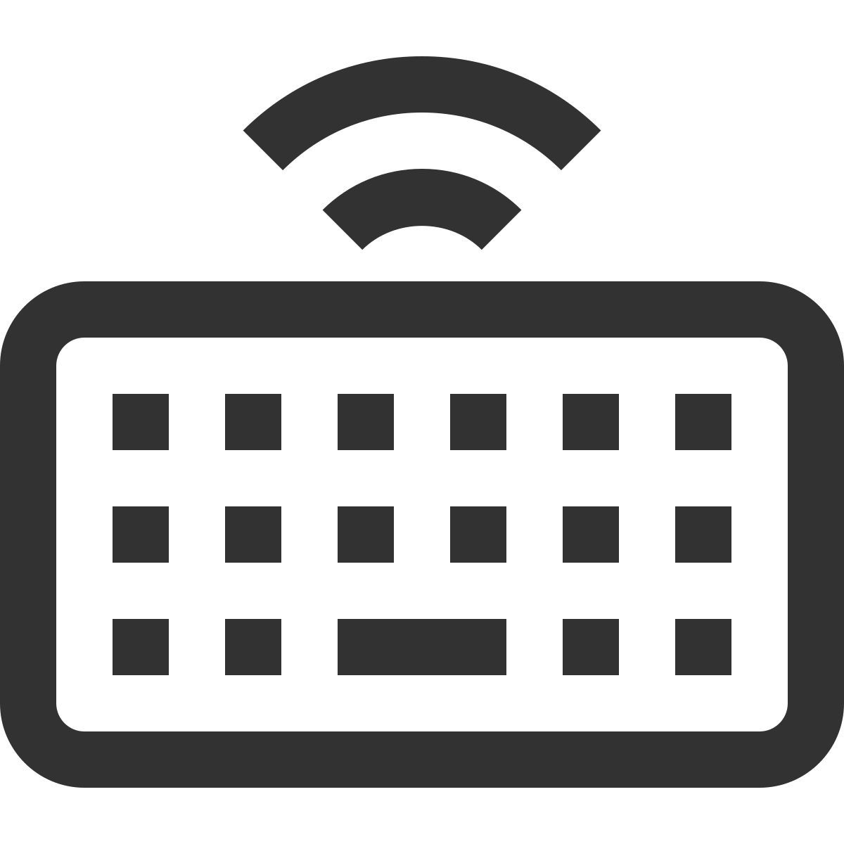 teclado sem fio icon