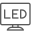 external led-tv-electronic-appliances-dreamstale-lineal-dreamstale icon