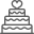 external wedding-cake-wedding-love-dreamstale-lineal-dreamstale icon